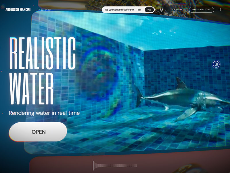 Anderson Mancini, Developer portfolio website
