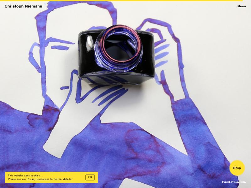 Christoph Niemann, Illustrator portfolio website