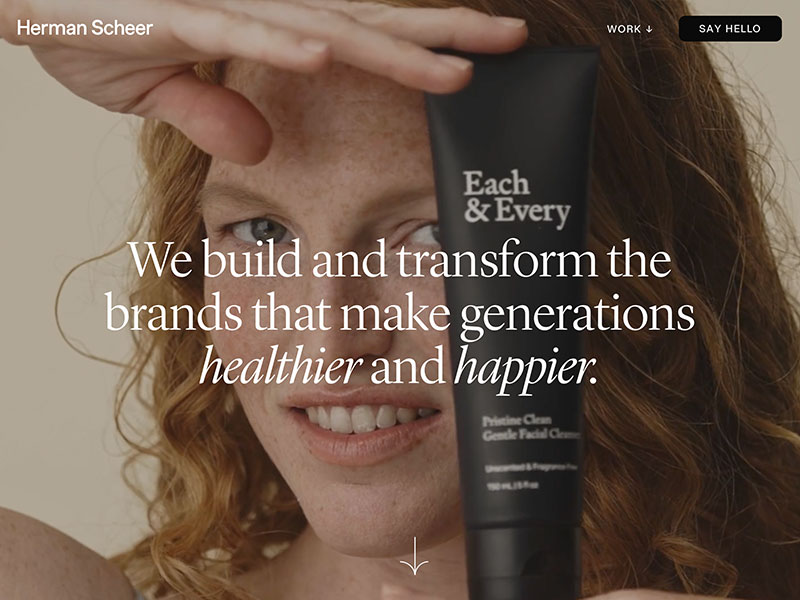 Herman-Scheer agency website (herman-scheer.com)