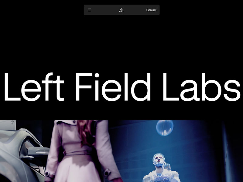 Left Field Labs agency website (leftfieldlabs.com)