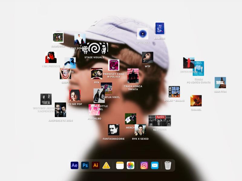 Miłosz Chudy, Art Director portfolio website