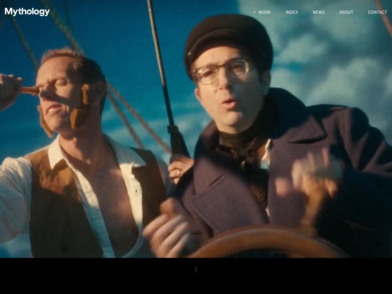Mythology agency website (mythology.com)