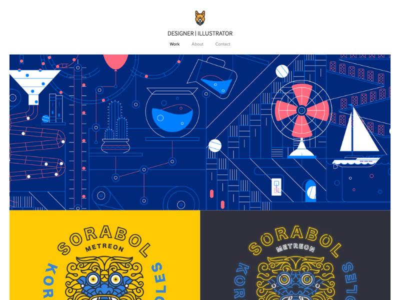 Nick Slater — Designer and Illustrator portfolio website