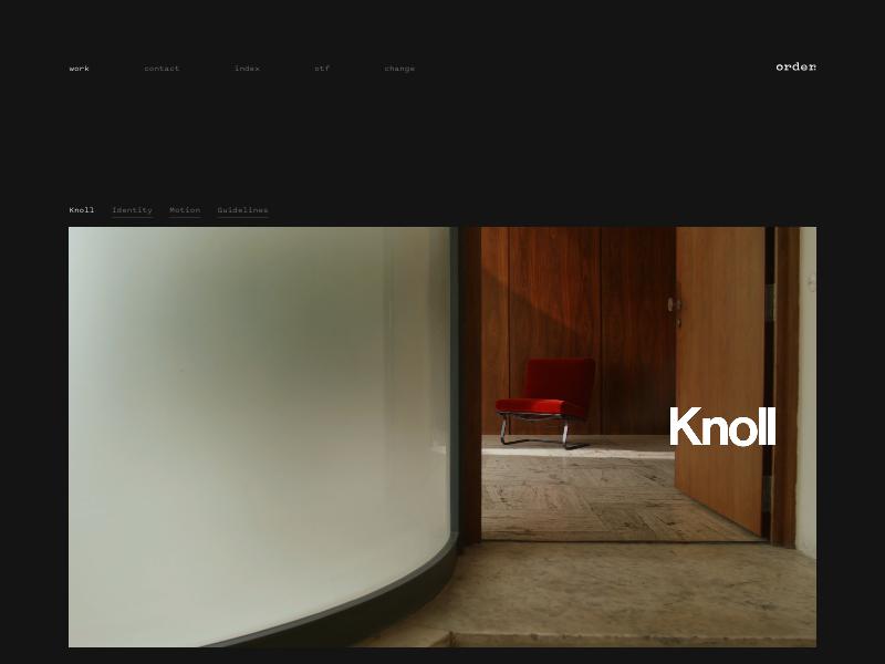 Order agency website (order.design)